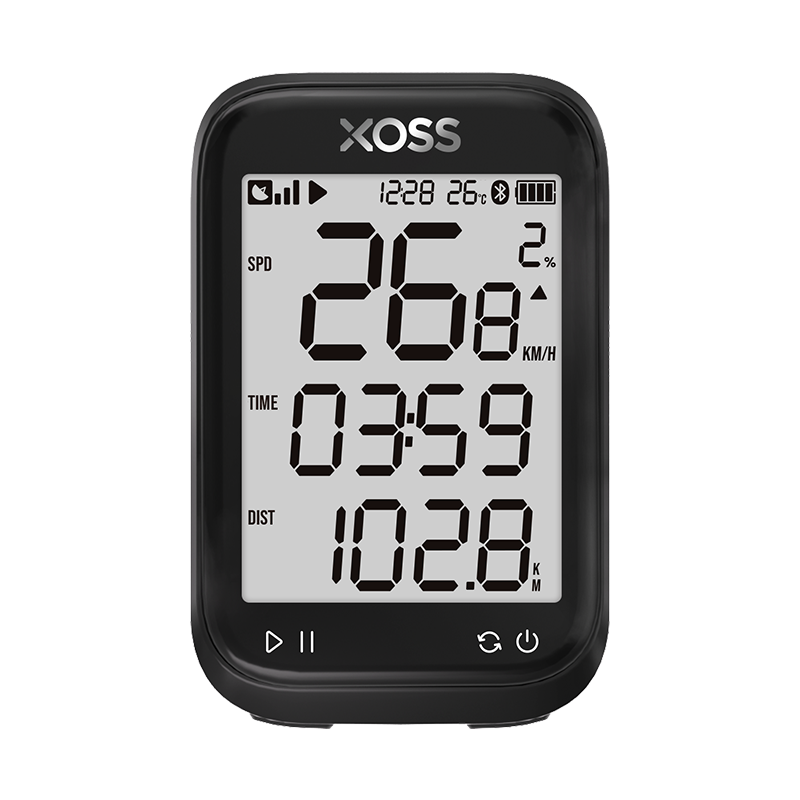 XOSS G/G+ Gen.3 GPS Bike Computer G3+ Power Meter Cadence Speed Bicycle Odometer G3 Plus Waterproof Lights Connection Cycling - XOSS.CO