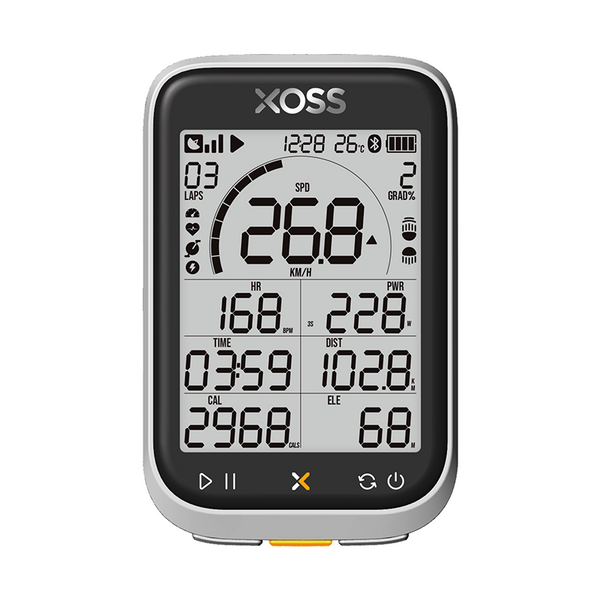 XOSS G/G+ Gen.3 GPS Bike Computer G3+ Power Meter Cadence Speed Bicycle Odometer G3 Plus Waterproof Lights Connection Cycling