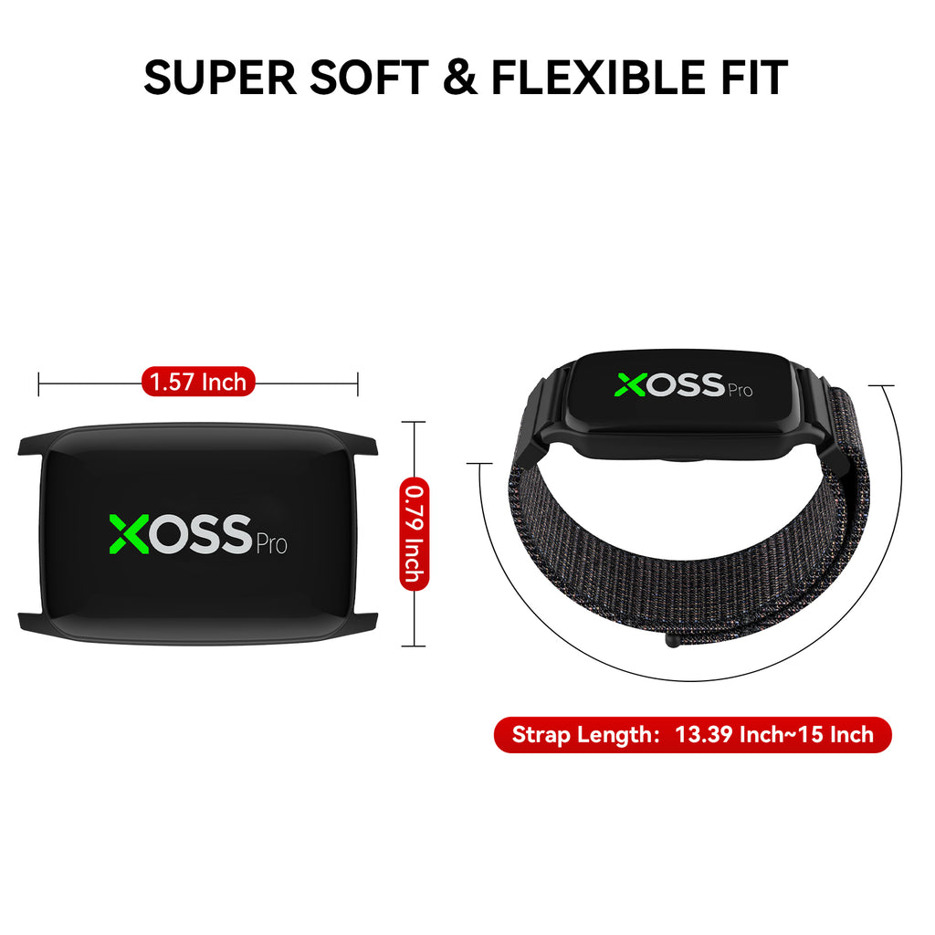 XOSS BBP Heart Rate Monitor Armband IP68 Waterproof Beat Band Pro HRM for Cycling, Run, Swim Health Fitness Smart Bicycle Sensor - XOSS.CO