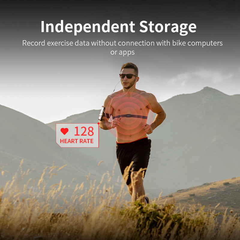 XOSS X2 Pro Heart Rate Sensor Rechargeable 90 Days Battery Life Stores 48H Of Data For Swimming Sailboat Fitness Running Cycling - XOSS.CO