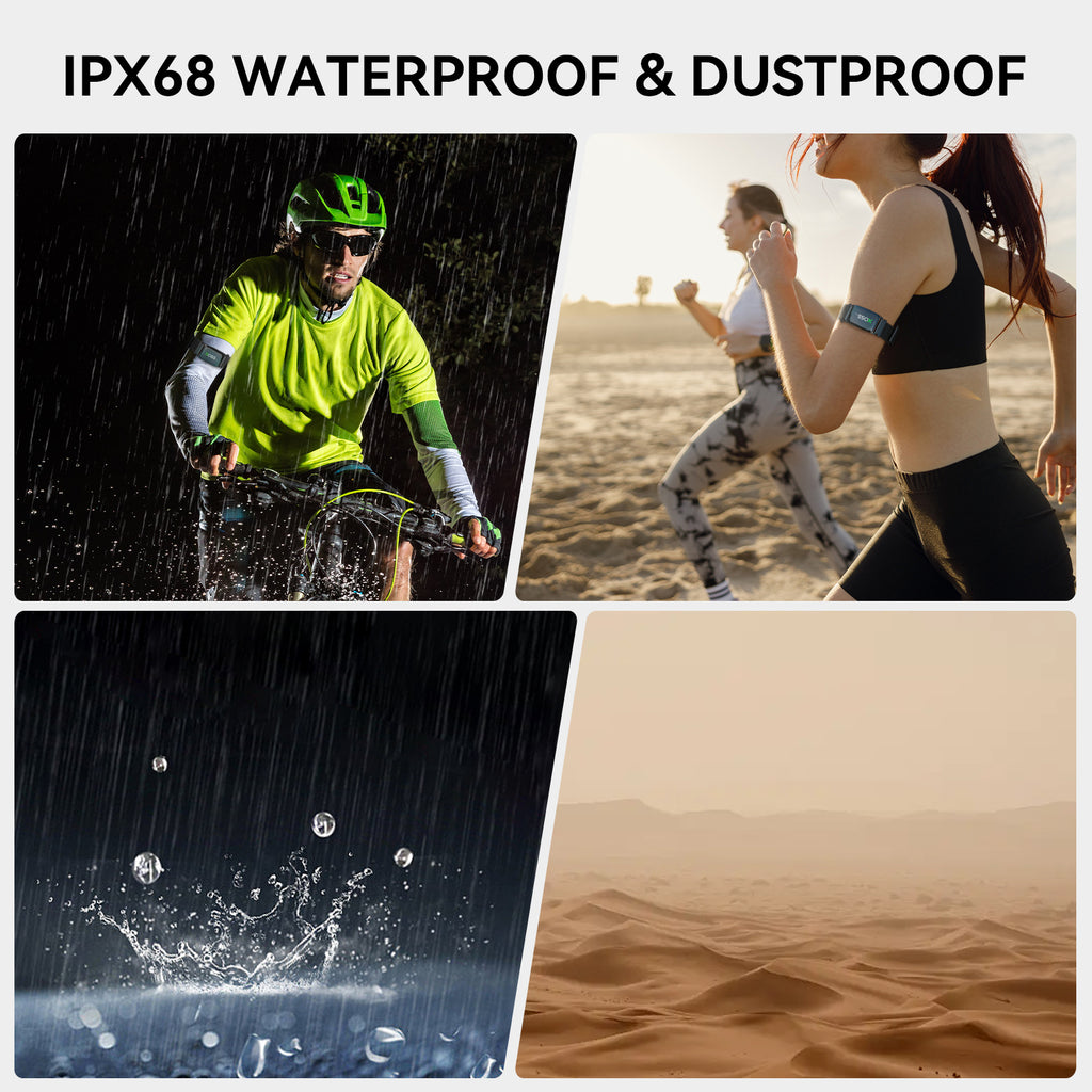 XOSS BBP Heart Rate Monitor Armband IP68 Waterproof Beat Band Pro HRM for Cycling, Run, Swim Health Fitness Smart Bicycle Sensor - XOSS.CO