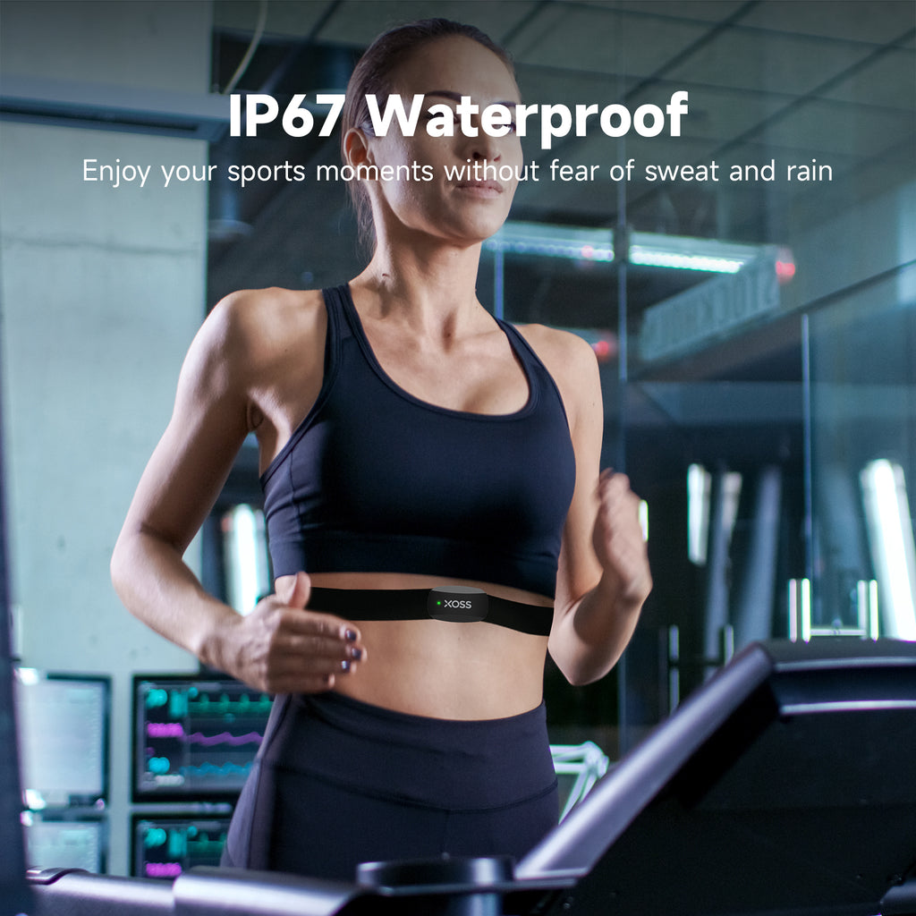 XOSS X2 Heart Rate Monitor Chest Strap Bluetooth 4.0 Wireless Heart Rate with Chest Strap Bluetooth&ant+) - XOSS.CO