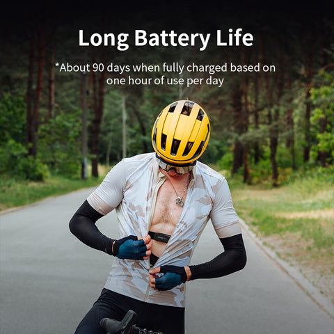 XOSS X2 Pro Heart Rate Sensor Rechargeable 90 Days Battery Life Stores 48H Of Data For Swimming Sailboat Fitness Running Cycling - XOSS.CO