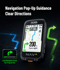 XOSS NAV Pro Touch-screen Bike Computer Navigation Cycling Computer Global Colorful Map Wireless Cycling Computer Offline Route - XOSS.CO