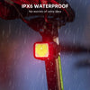 XOSS Nebula Smart Bike Tail Light, USB Rechargeable LED Bike Rear Light with Brake Sensor, Waterproof Bike Lights with Customized Patterns & Team Up with The Same Frequency Function for Night Riding - XOSS.CO