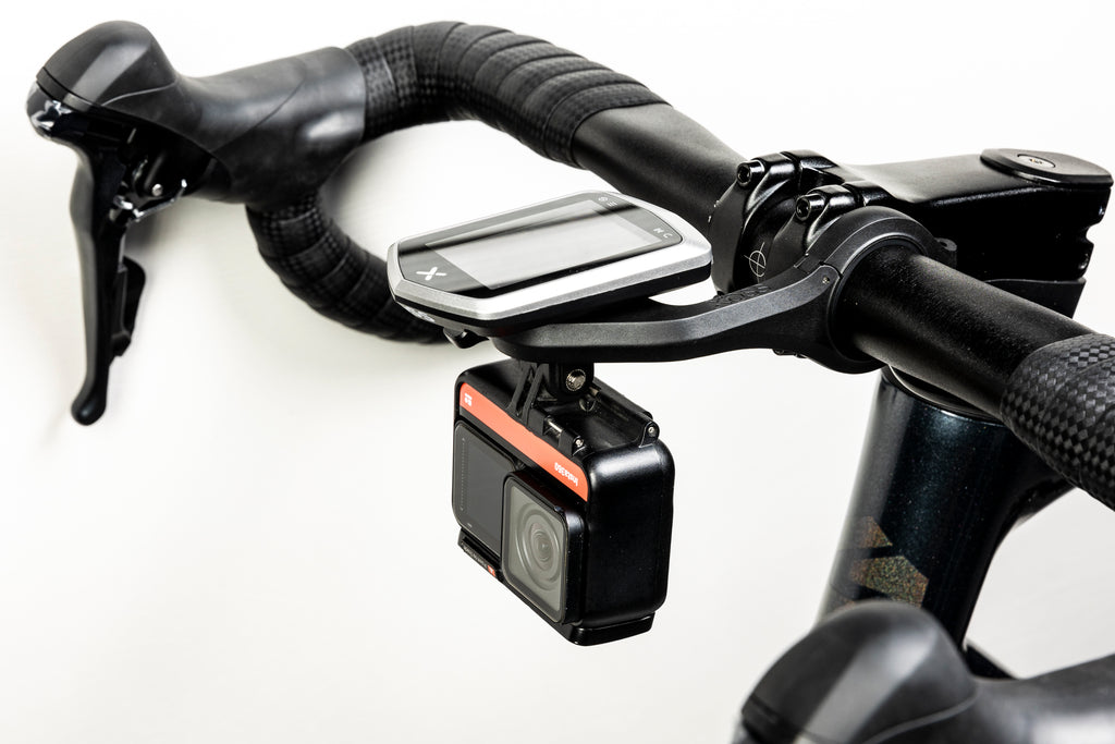 XOSS G/G+ Bike Computer Mount, Compatible for Bike Computer Garmin, Out Front Bike Computer Mount Road Black Plastic-Steel Durable - XOSS.CO